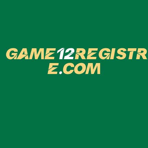 Logo da GAME12REGISTRE